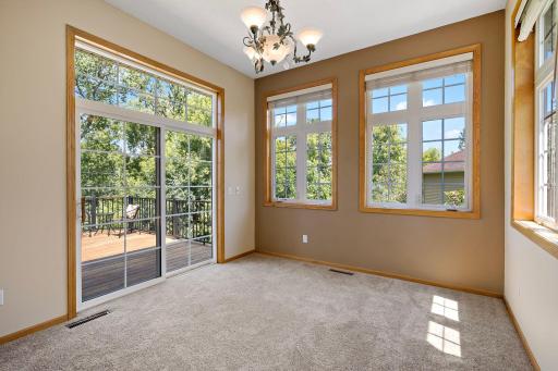 View into Sunroom/Formal Dining Room