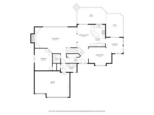 Main Level Floorplan