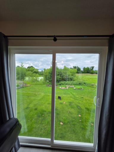 Upper-level Patio door to future Deck?