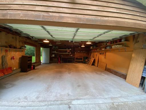 Garage is clean and all items within stay