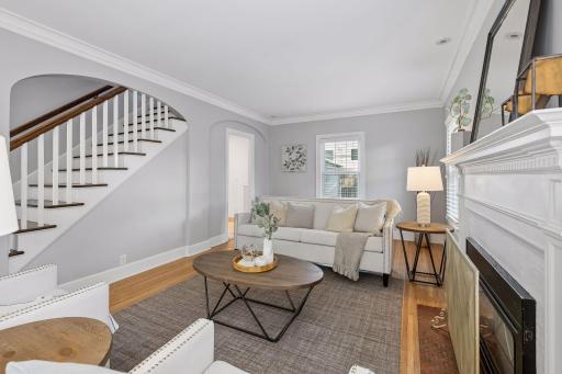 Spacious living room offering comfortable everyday living and entertaining space.