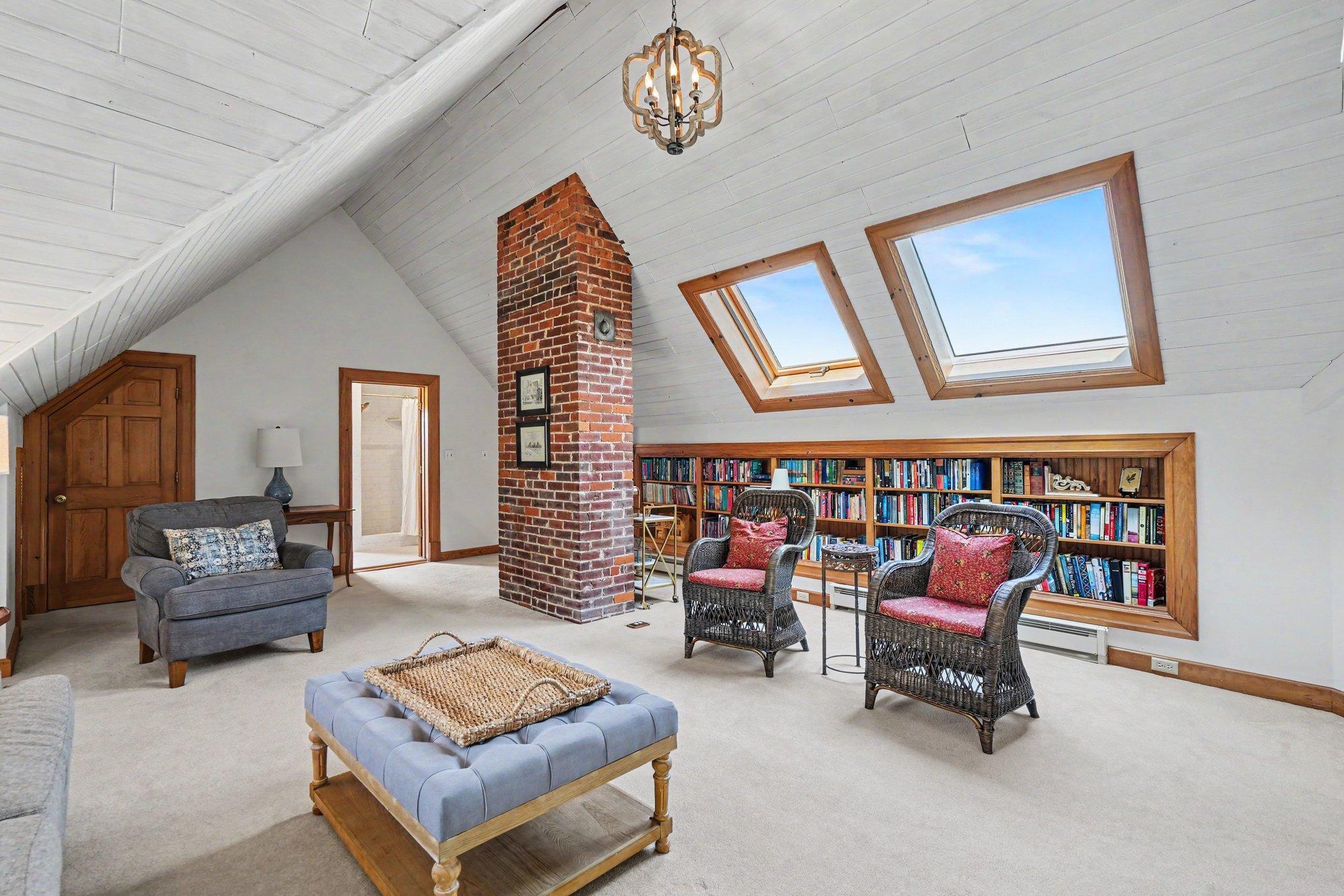 Finished Attic Family Room