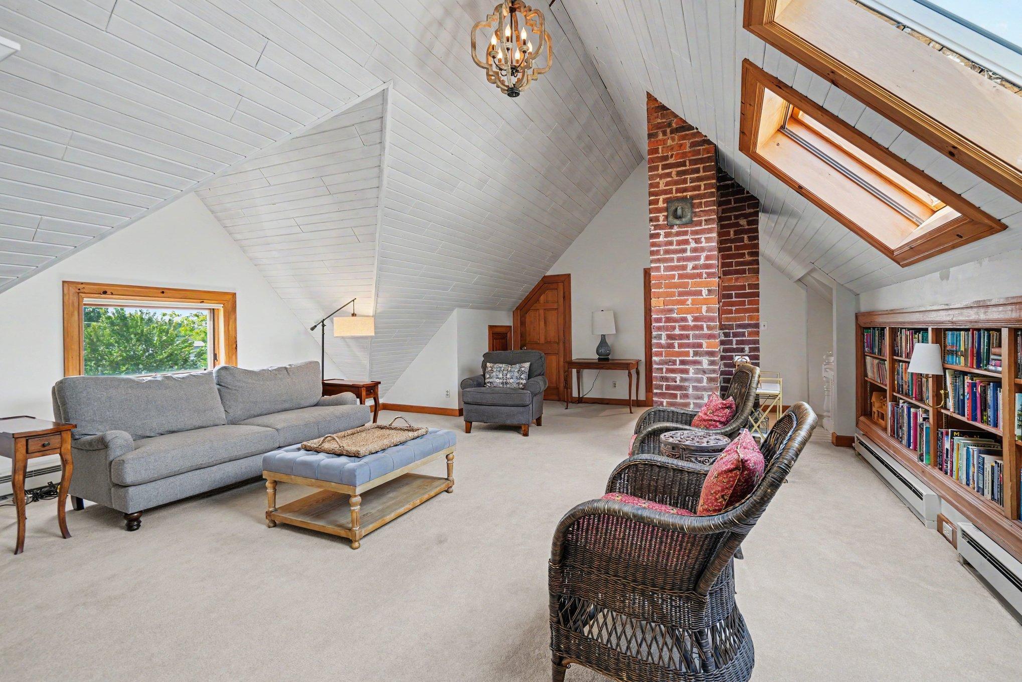 Finished Attic Family Room