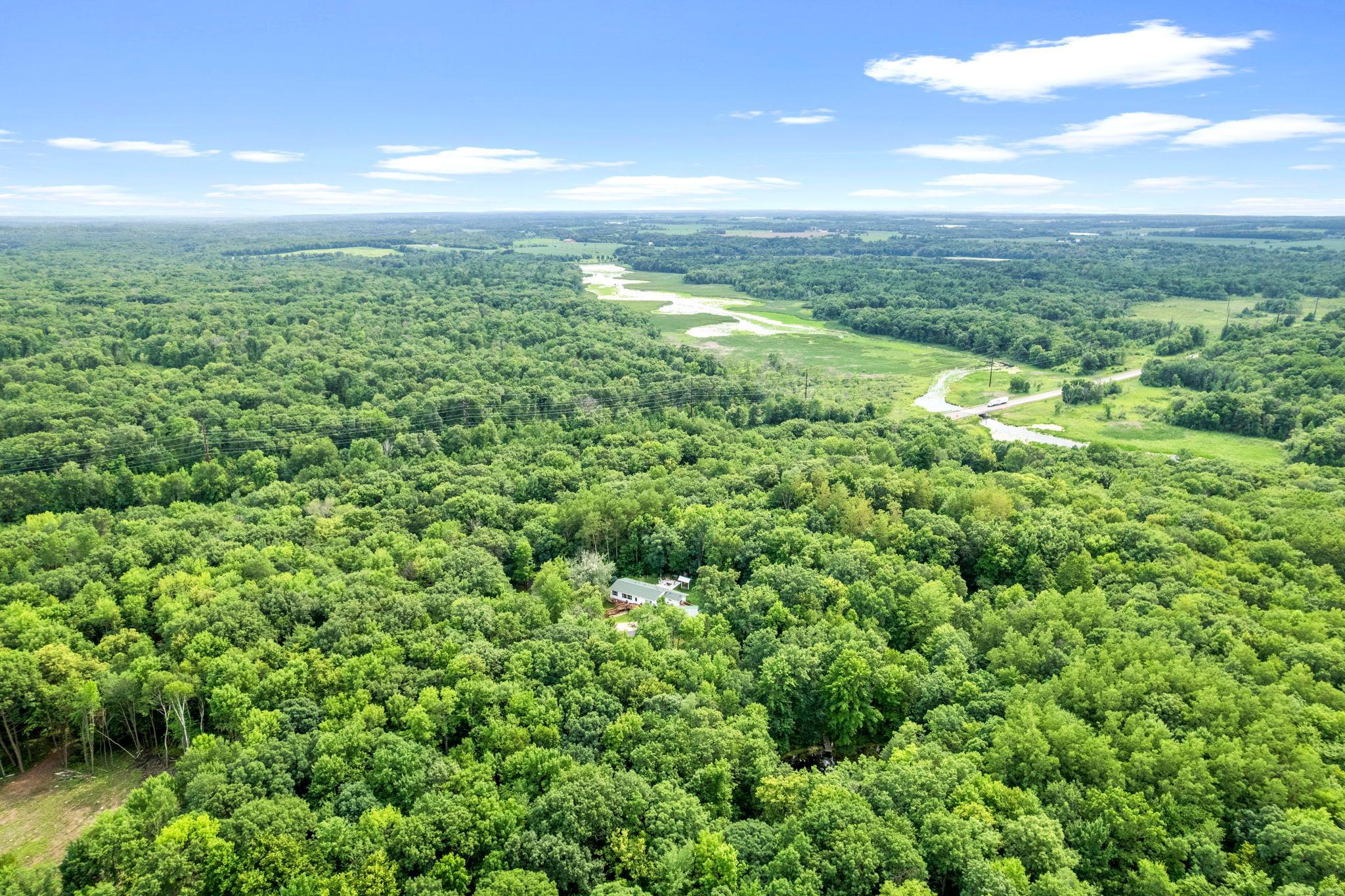 Great location surrounded by nature near the Balsam Branch.