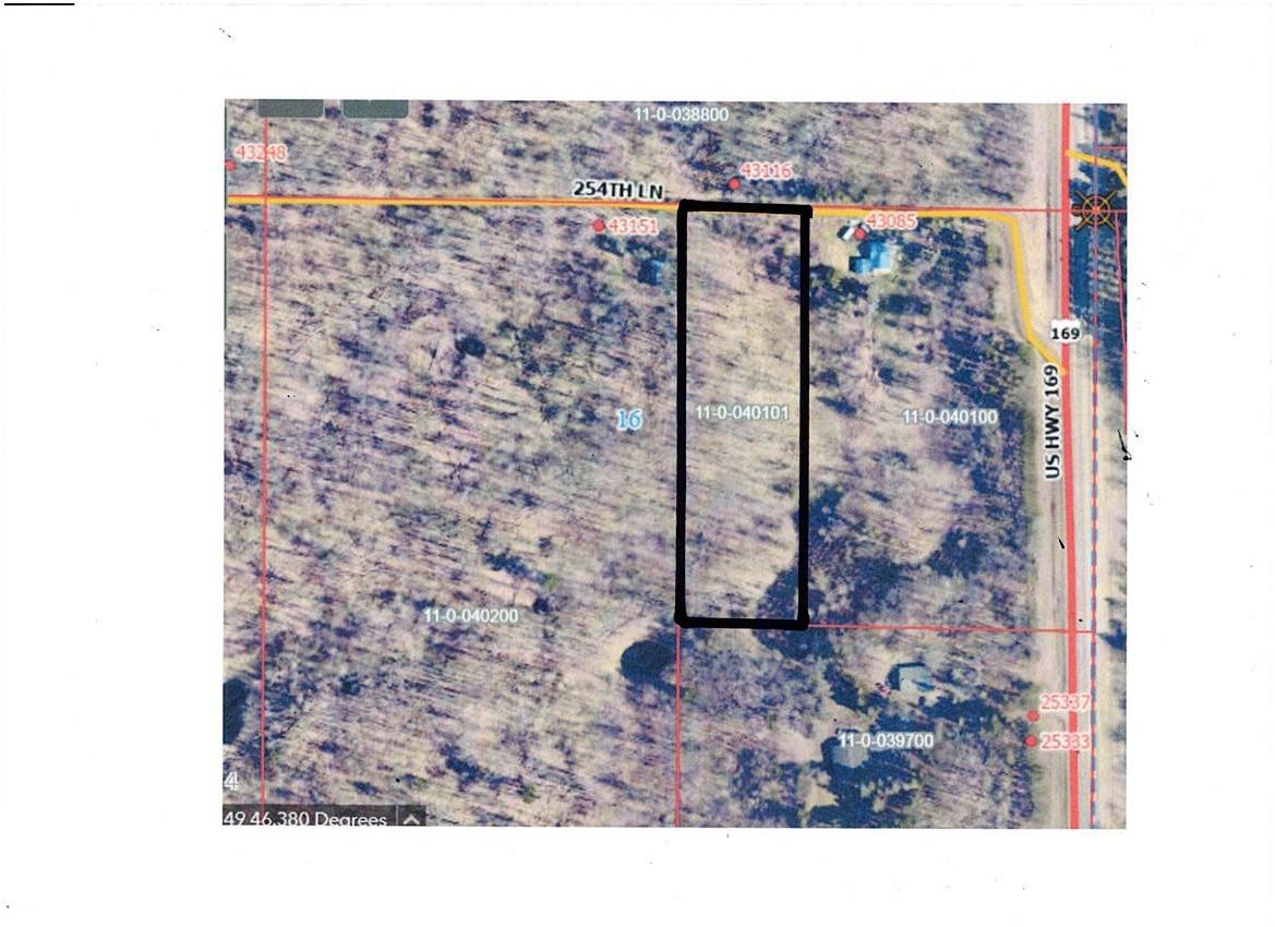 Aerial of 2.85 acres