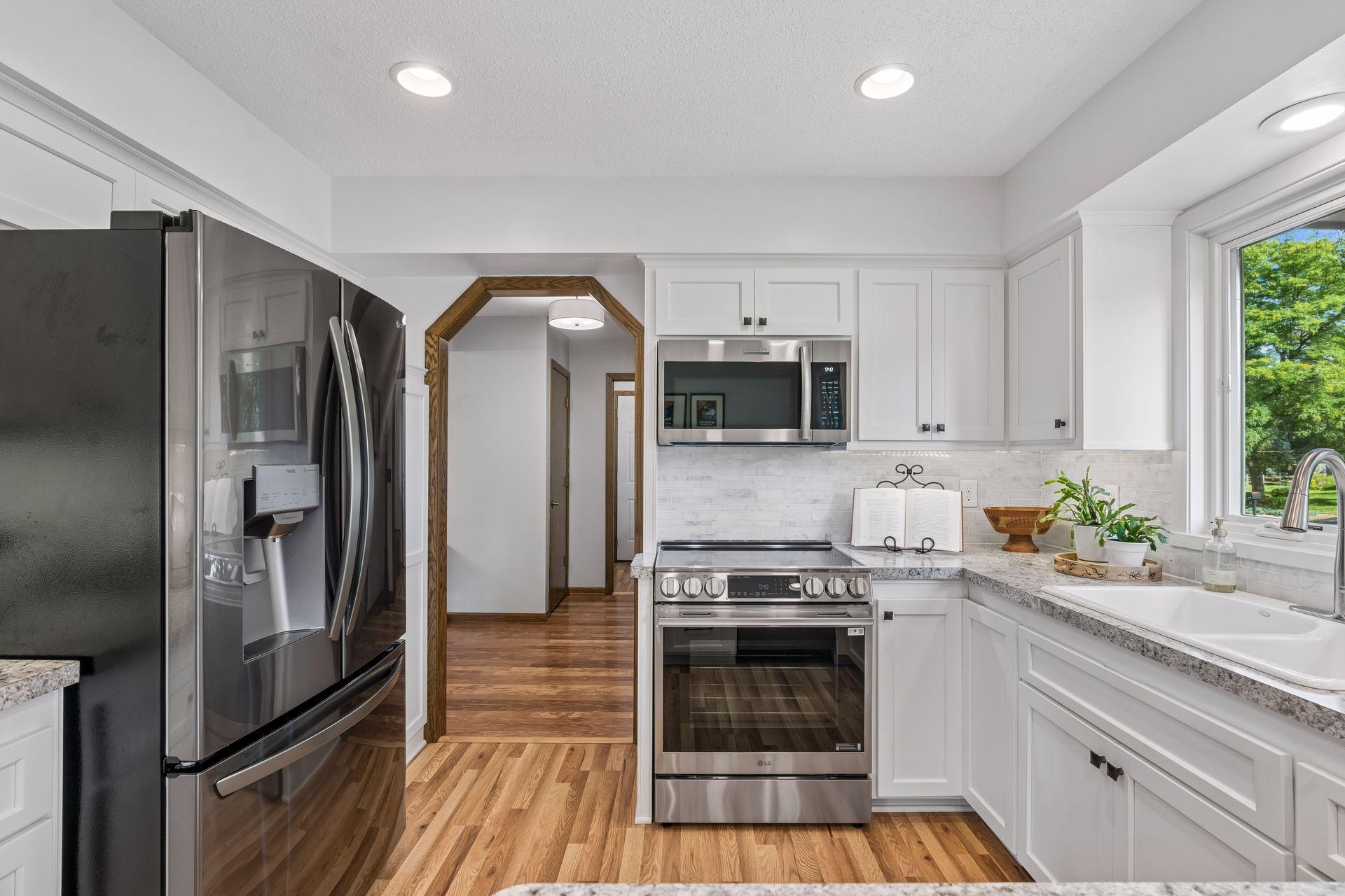 Updated kitchen. Induction stove.