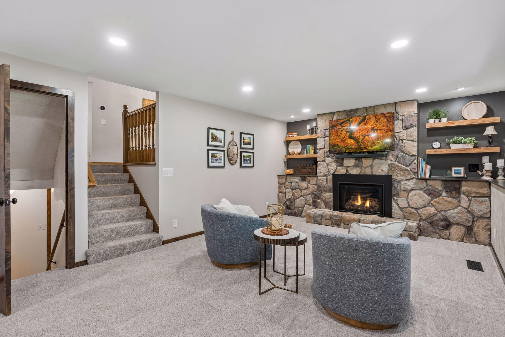 Perfect place to watch the game and your favorite shows.
