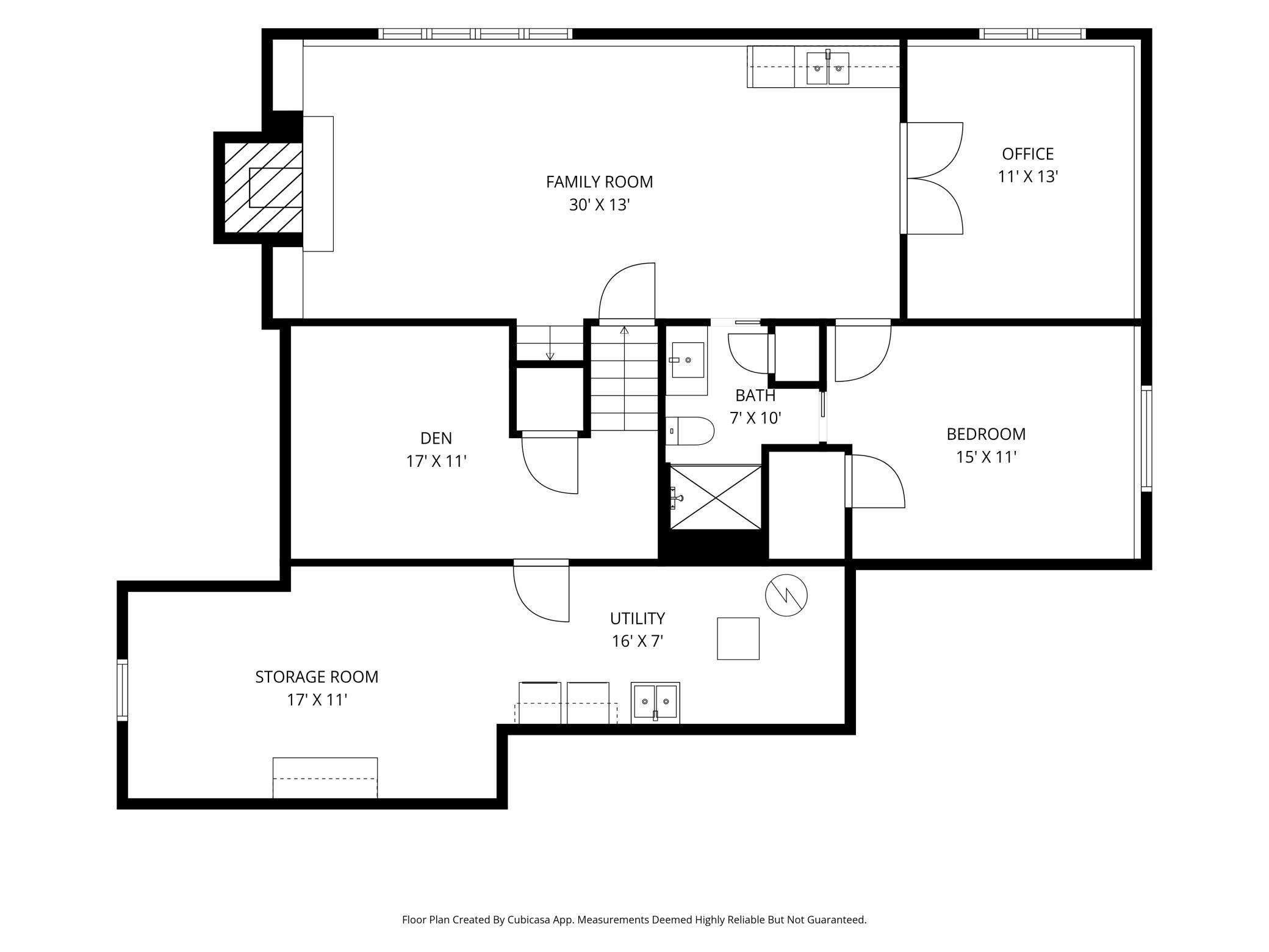 Lower Levels Floorplan