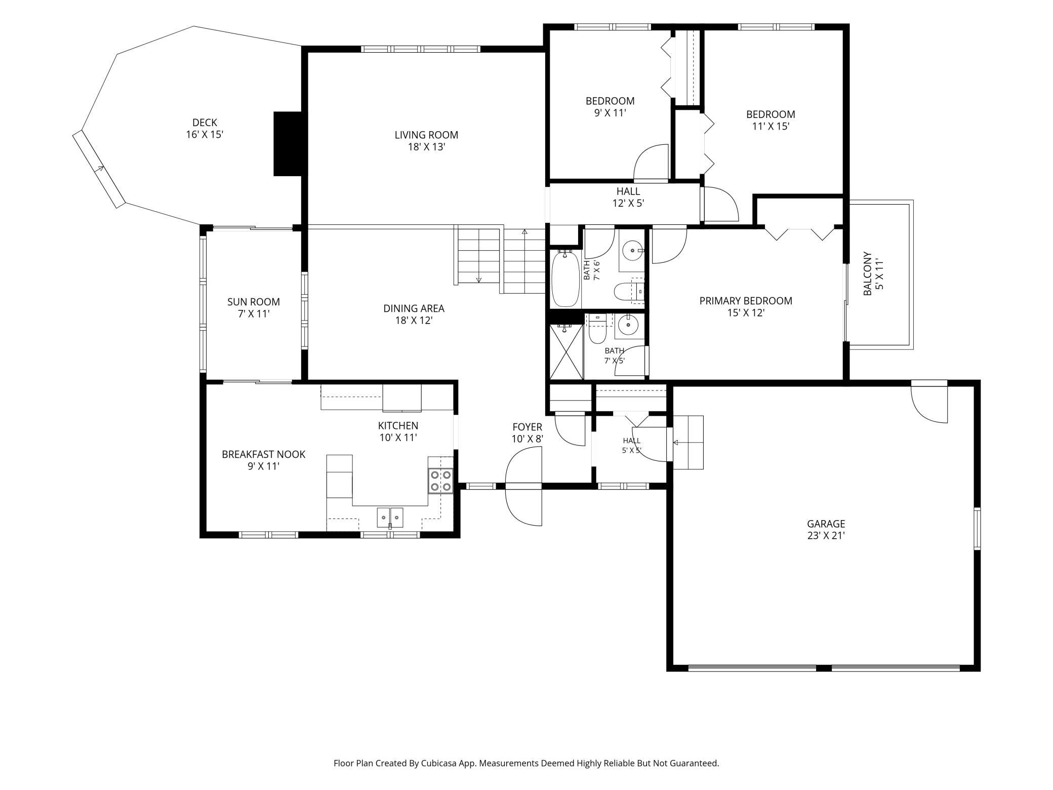 Main and Upper Level Floorplan