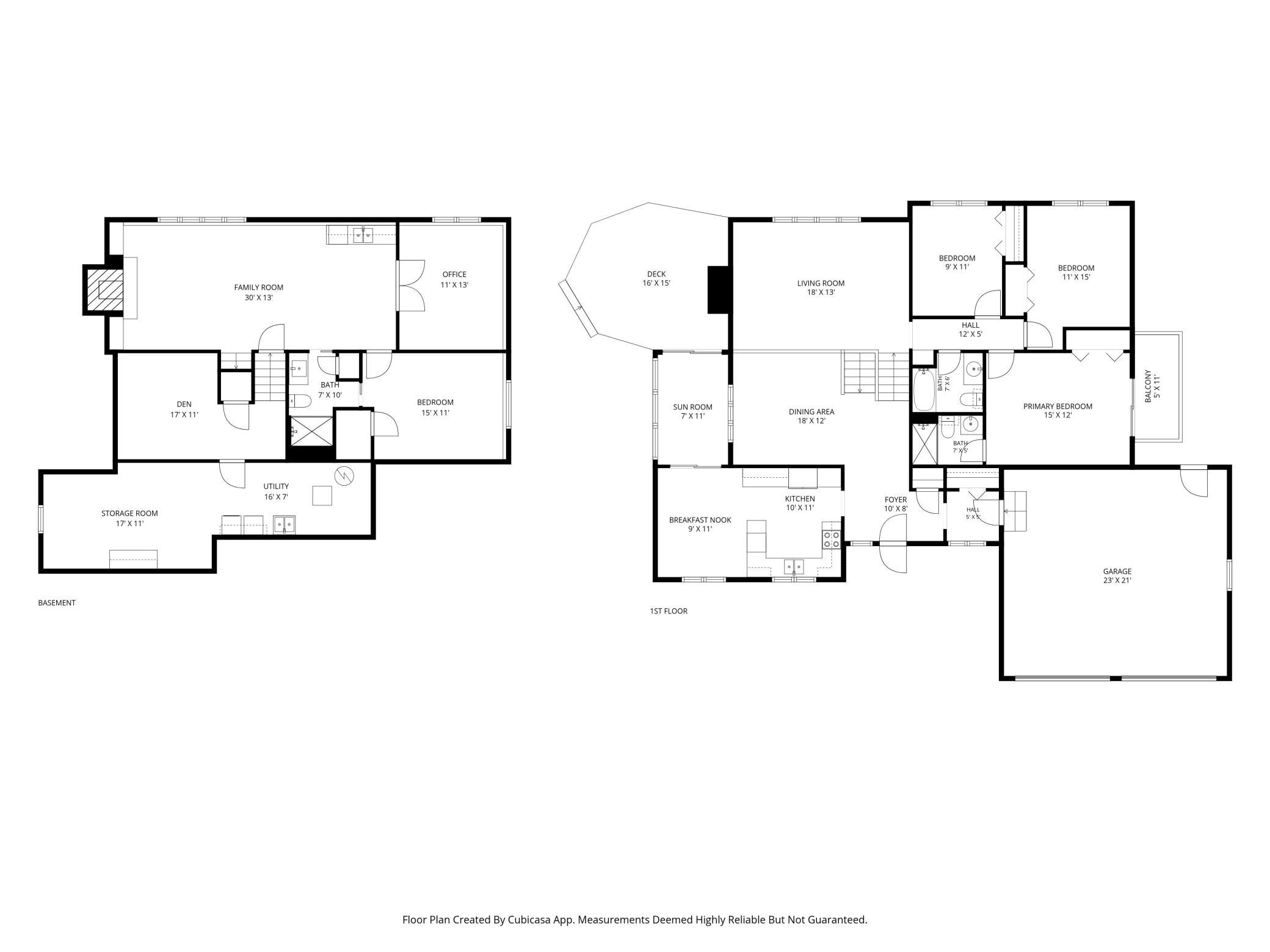 All levels Floorplan