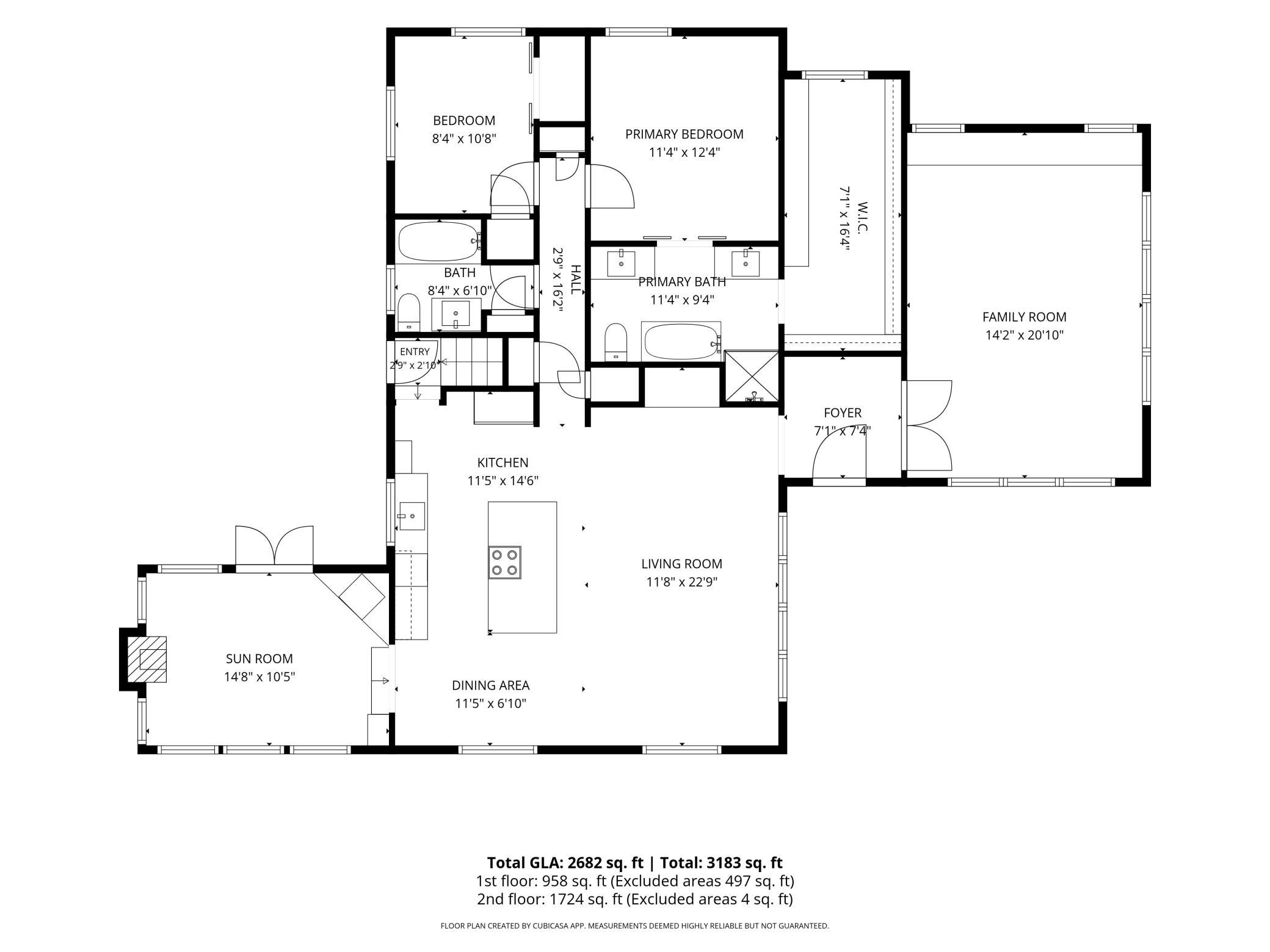 229 Byrondale AVE Main Level Floorplan