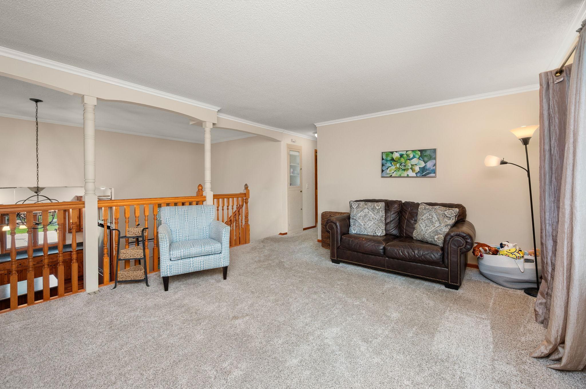 Upper level Living Room View