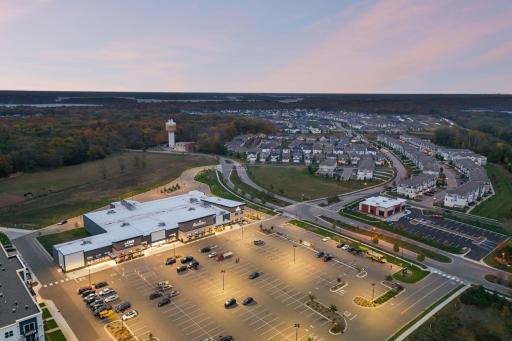 Take a golf cart or enjoy a short walk to Mackenthun's Grocery & Caribou Coffee just outside the neighborhood entrance.