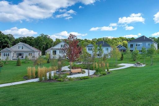 Neighborhood trails offer places to pause and enjoy the sights