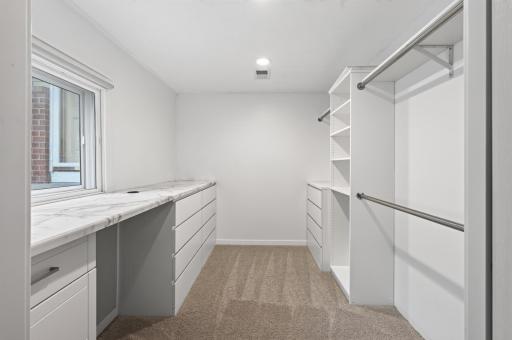 Lower Level Primary Closet