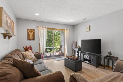 Step out and enjoy your patio area!