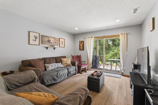 Step out and enjoy your patio area!