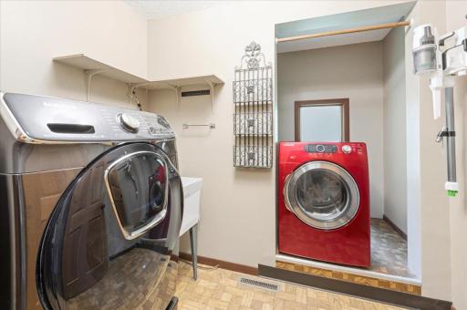 Main floor laundry room
