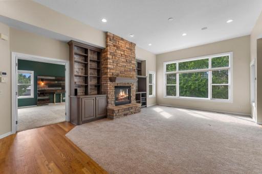 Great flow from living room to primary BR!