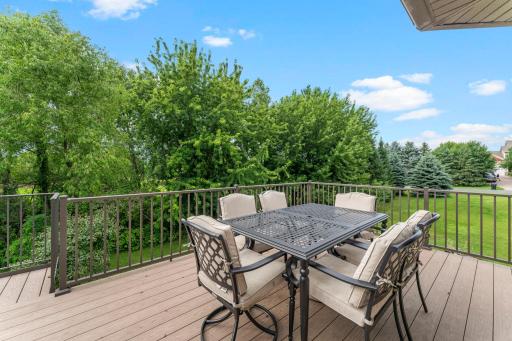 Serene and secludedâ¦ your own private slice of quiet on the patio deck.