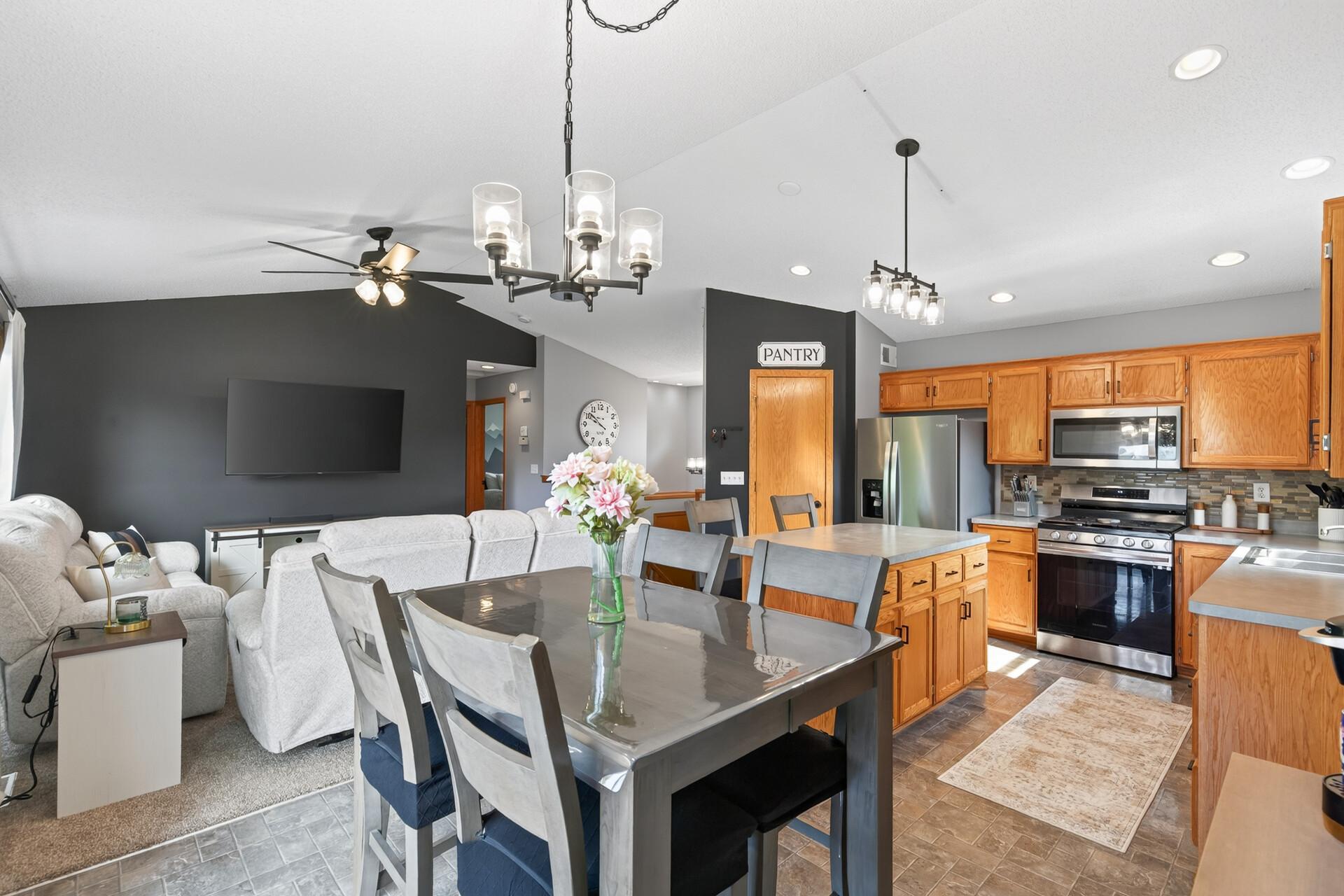 Open floor plan