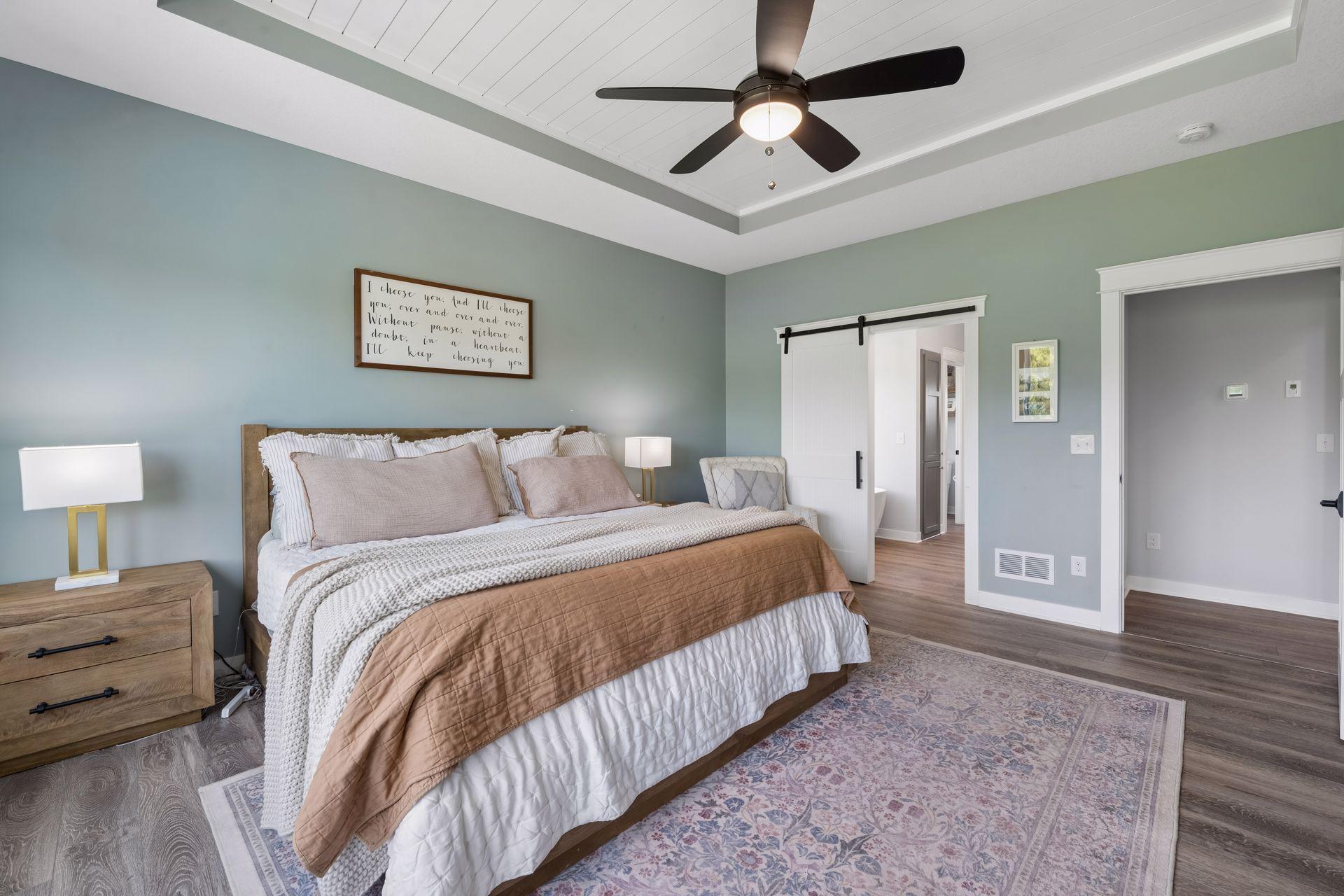Main floor - primary bedroom