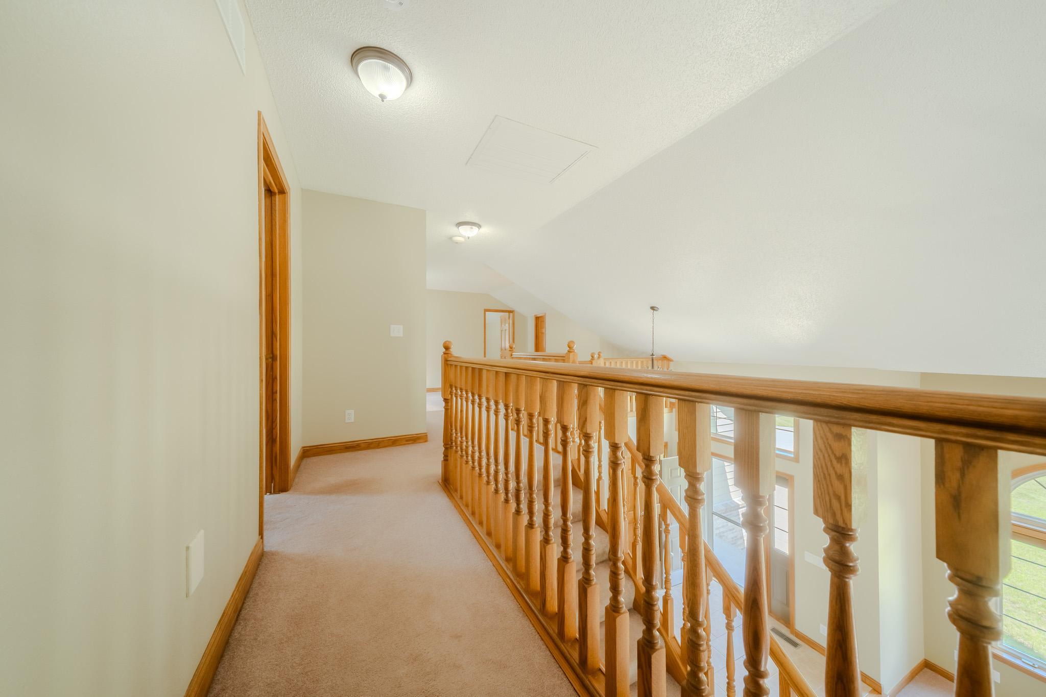 Hallway to Flex room