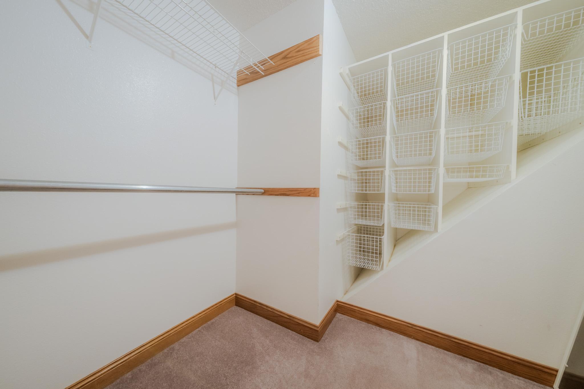 Primary Walk In Closet