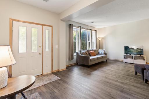 Great natural light and newer LVP flooring throughout the main level.