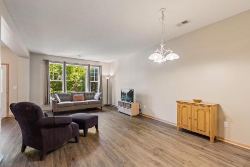 Main level living and dining room views.