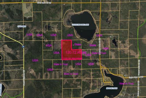 TBD N Moose Lake Road, Pennington, MN 56663