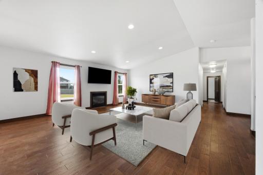 Living Room - Virtually Staged