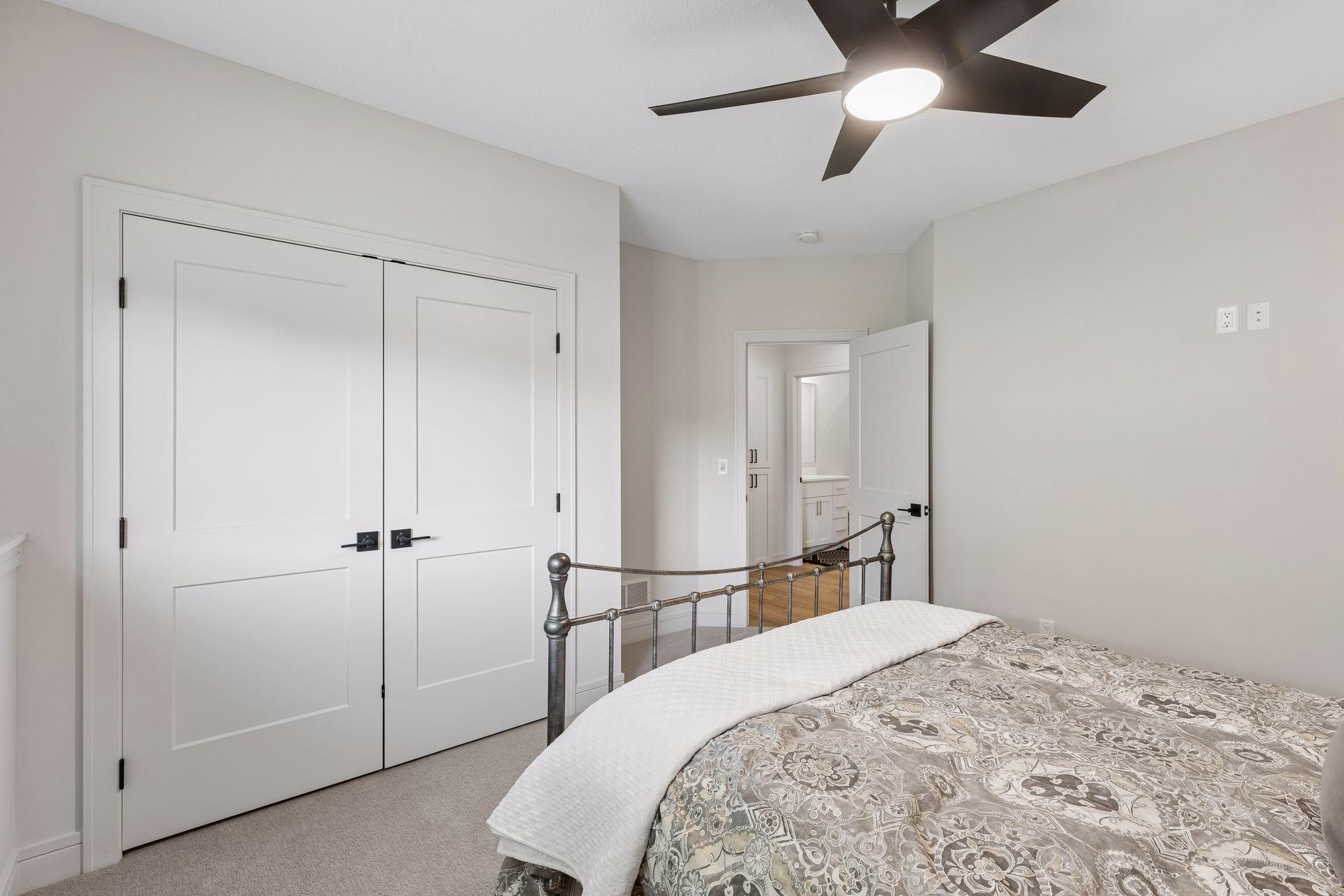 Lower-level bedroom #2.