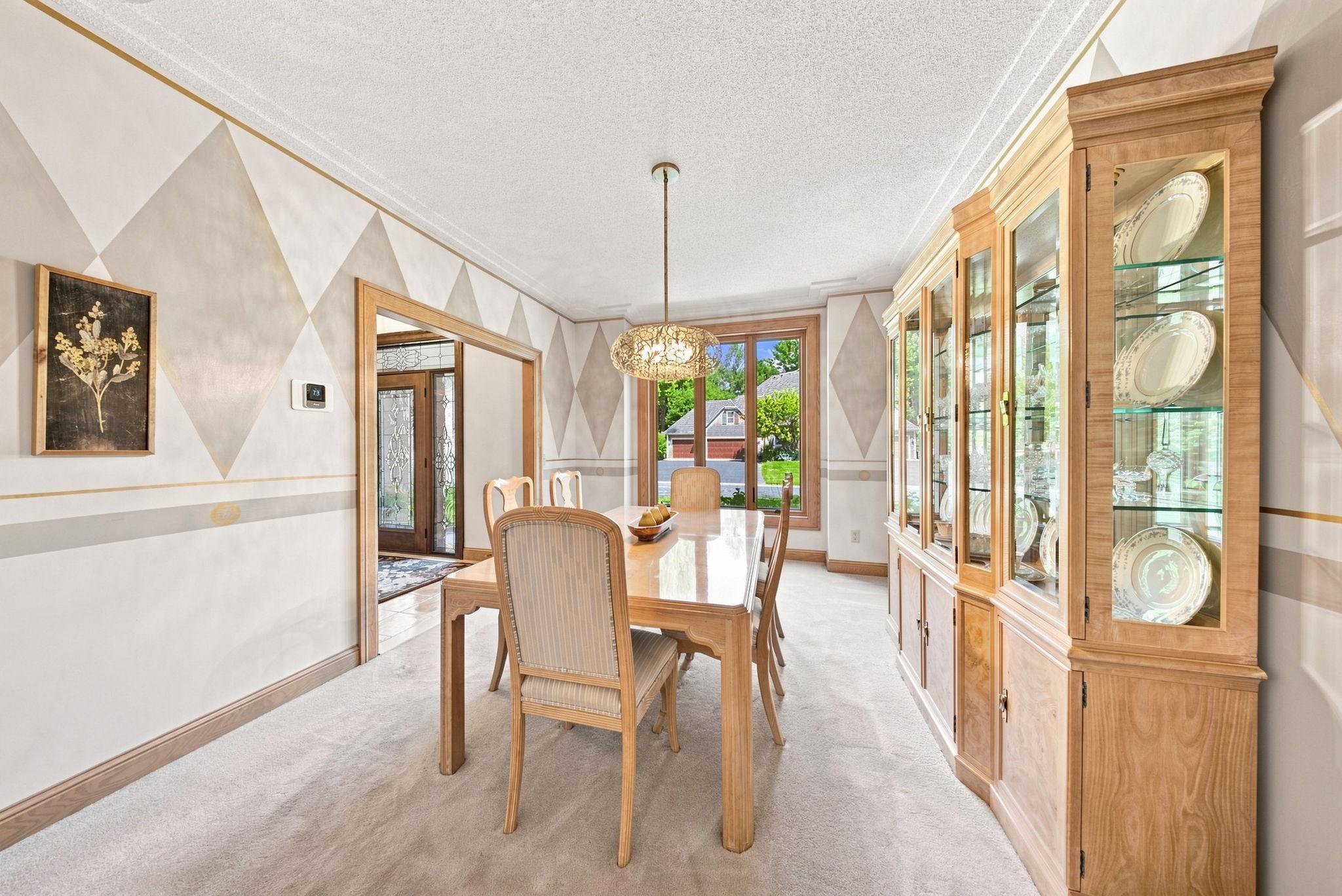 Formal dining room
