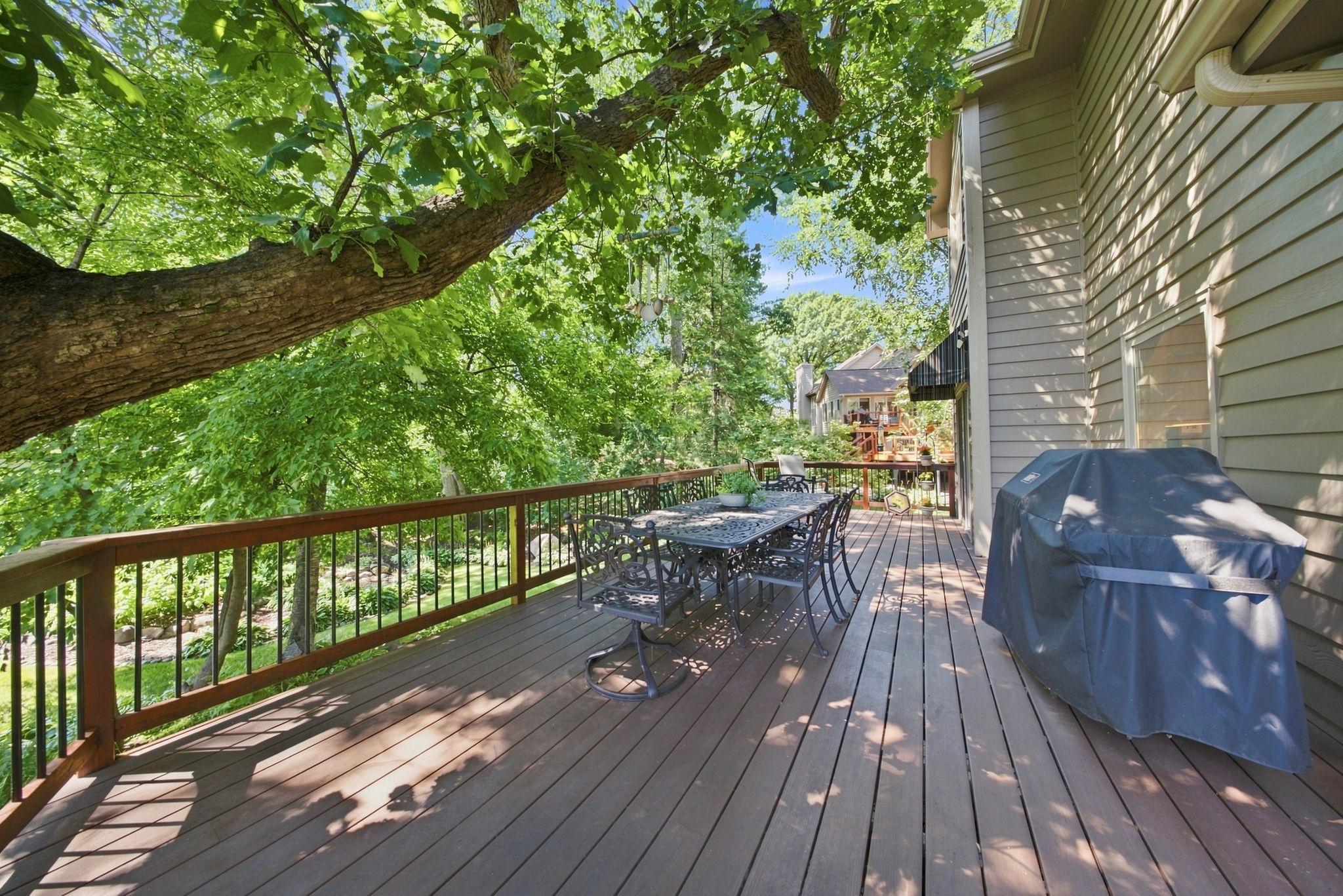 A perfect backyard retreat