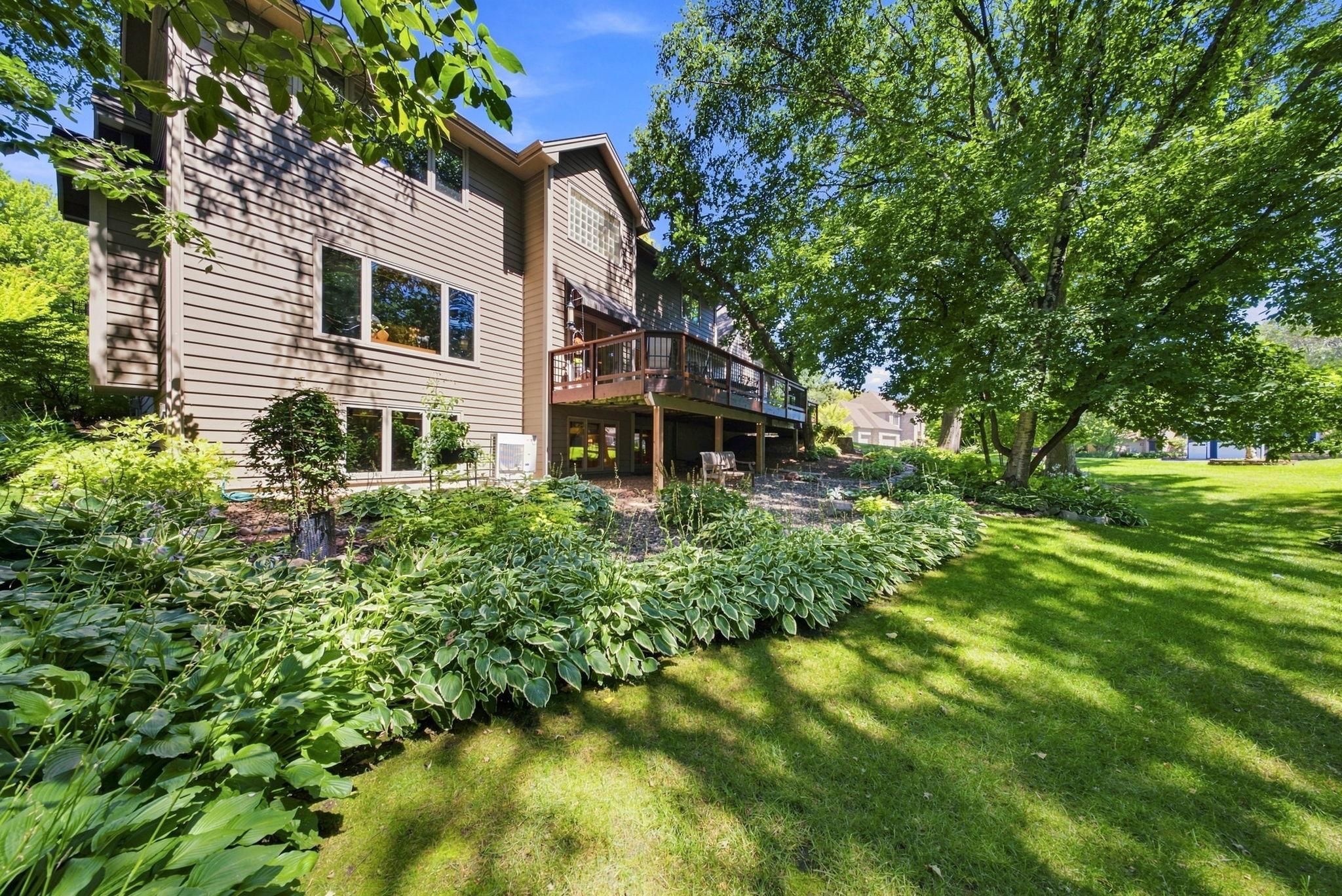 View of the back of the home