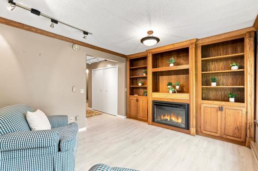 Another living room/family room. Gas fireplace (AI flame)