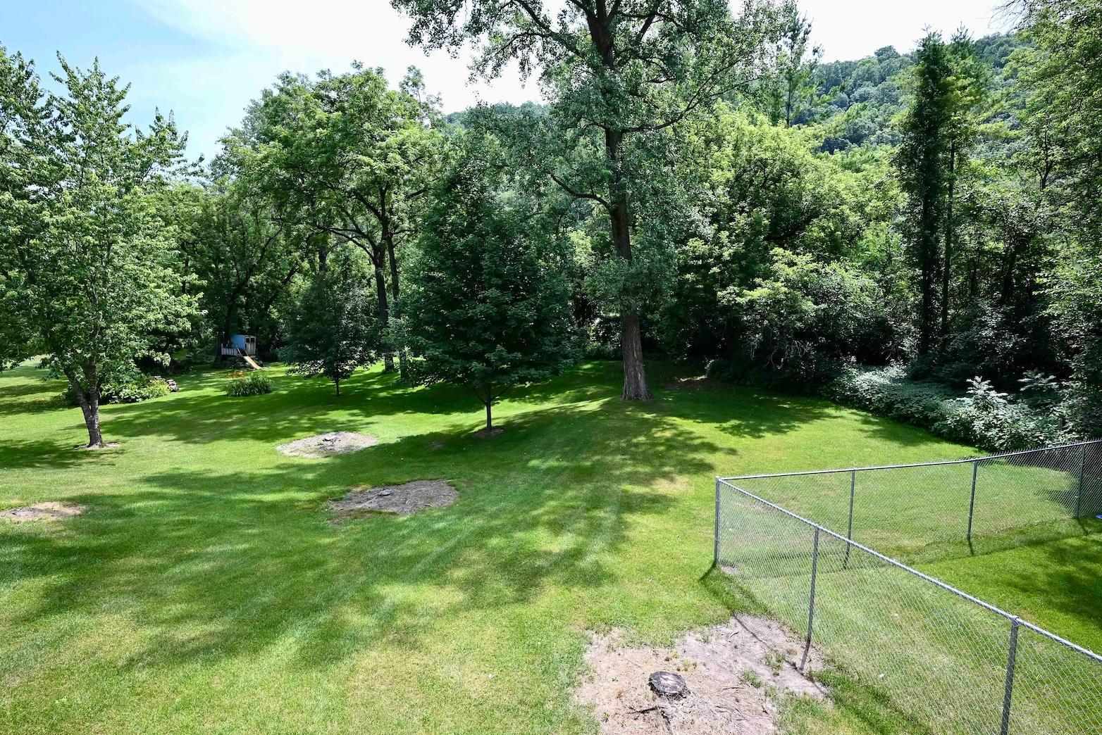 Back Yard View From Deck