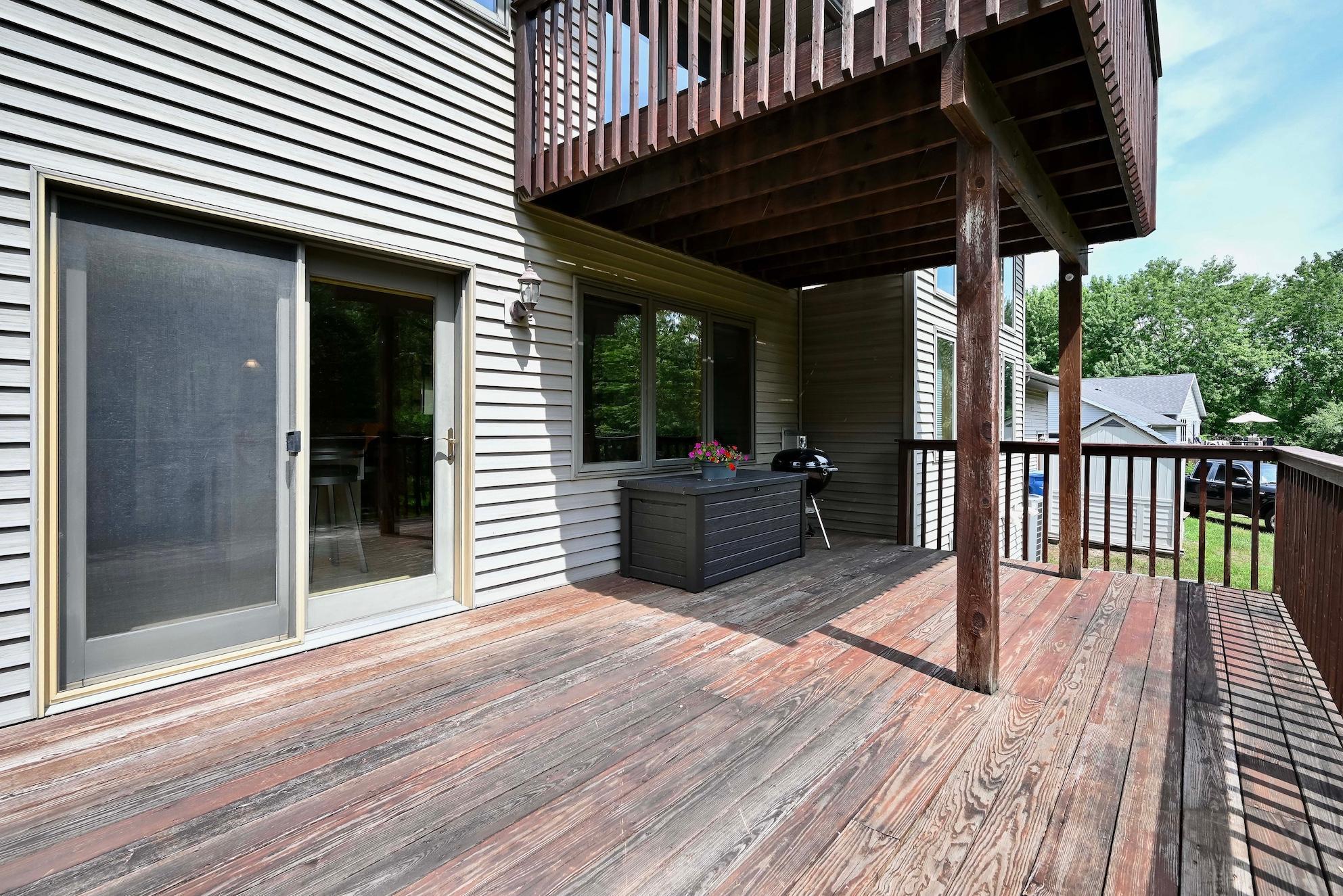Deck Off Kitchen