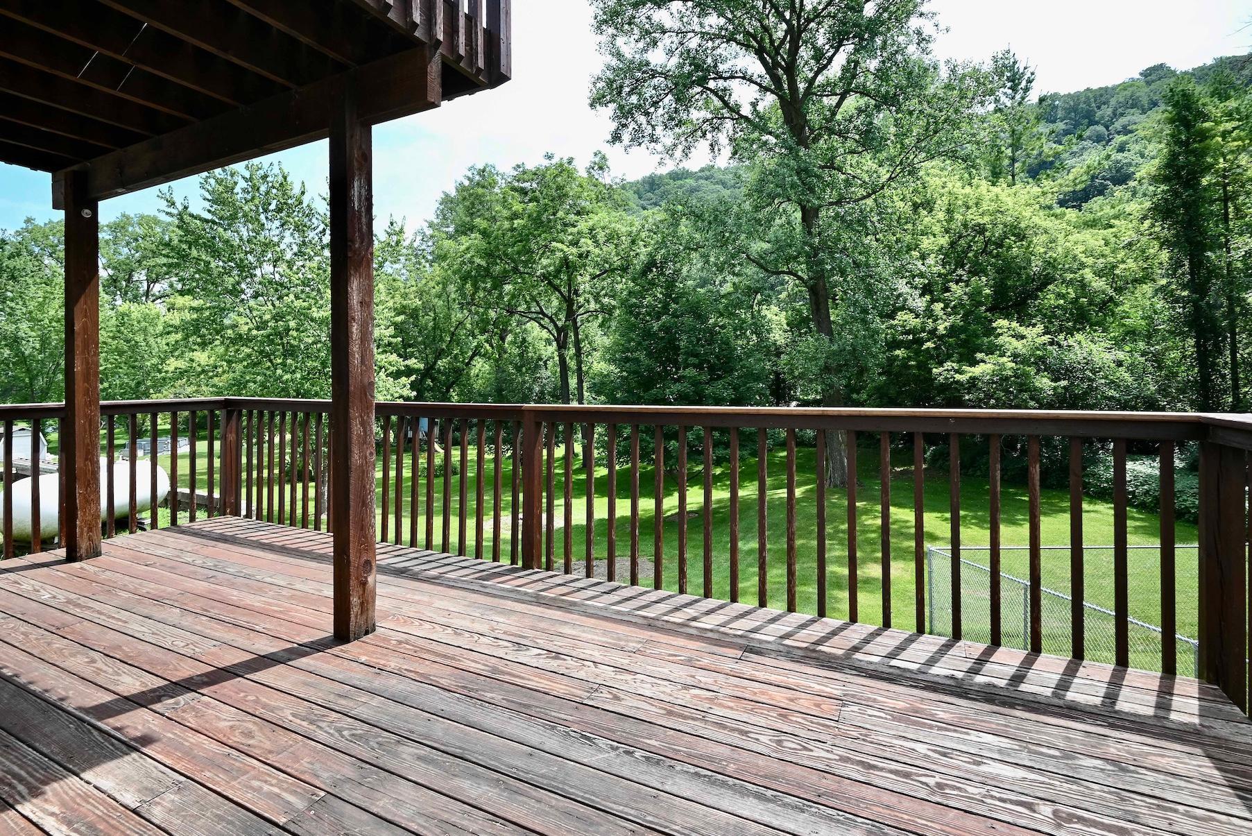 Deck off Kitchen