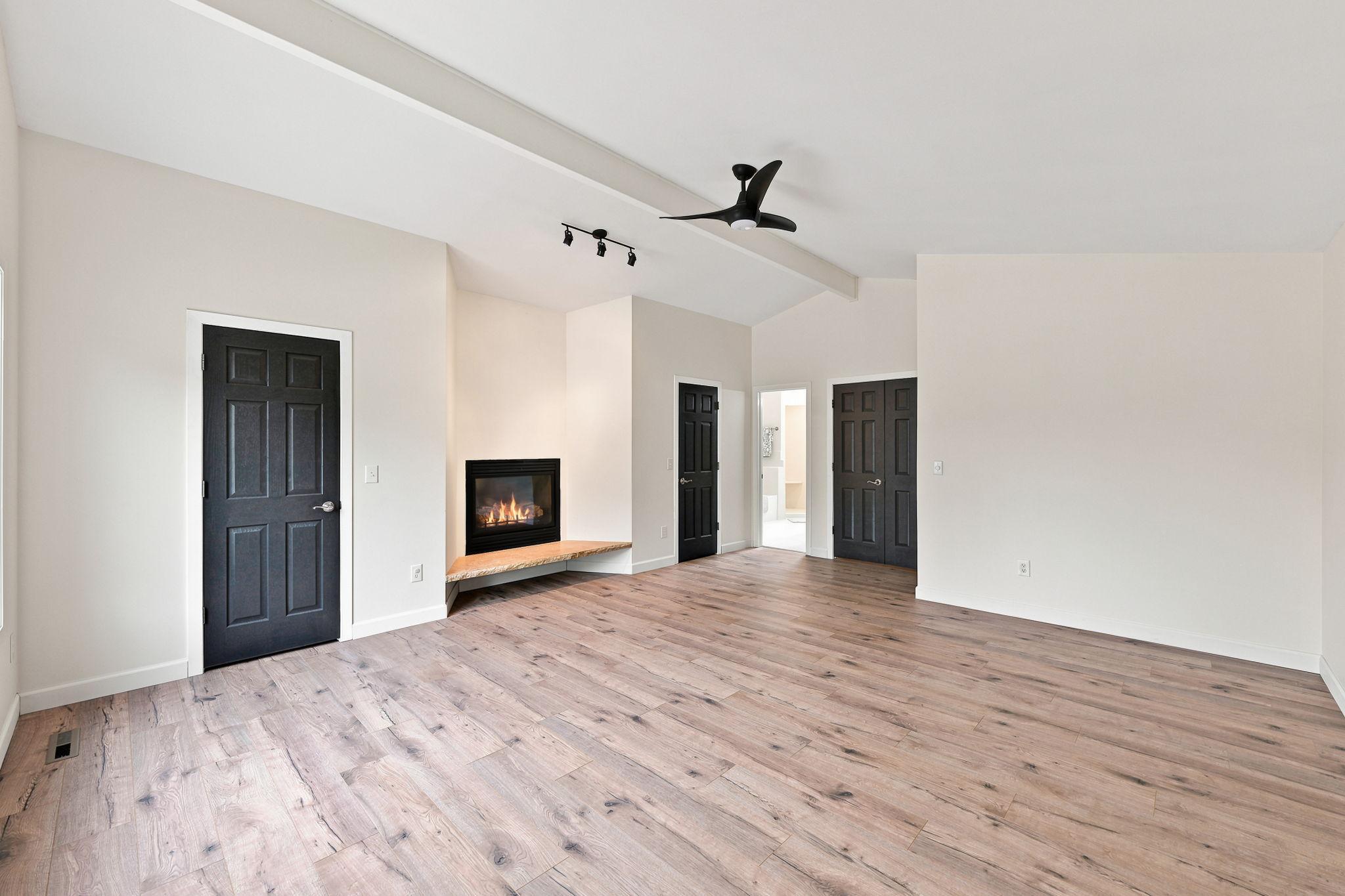 Huge, private, primary suite includes double walk-in closets and a private full bath!