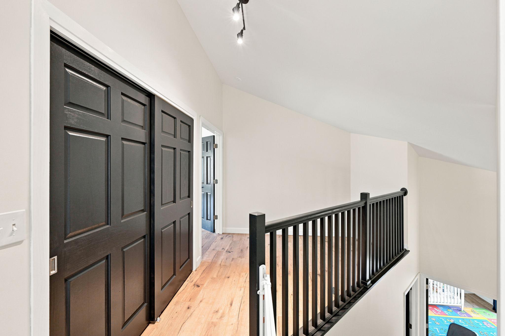 Large hall closet for extra storage!