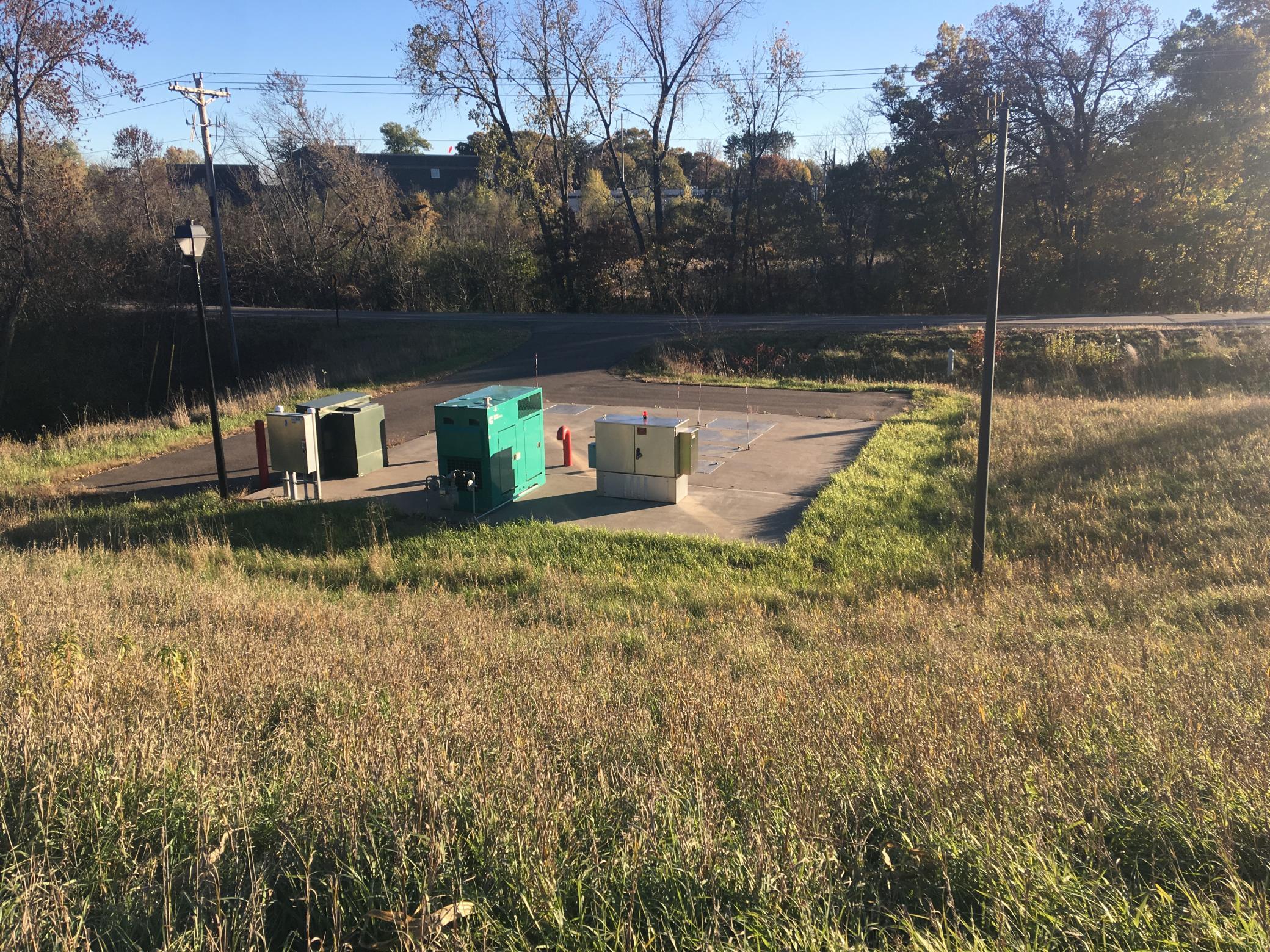 South end of property has access to sewer and water