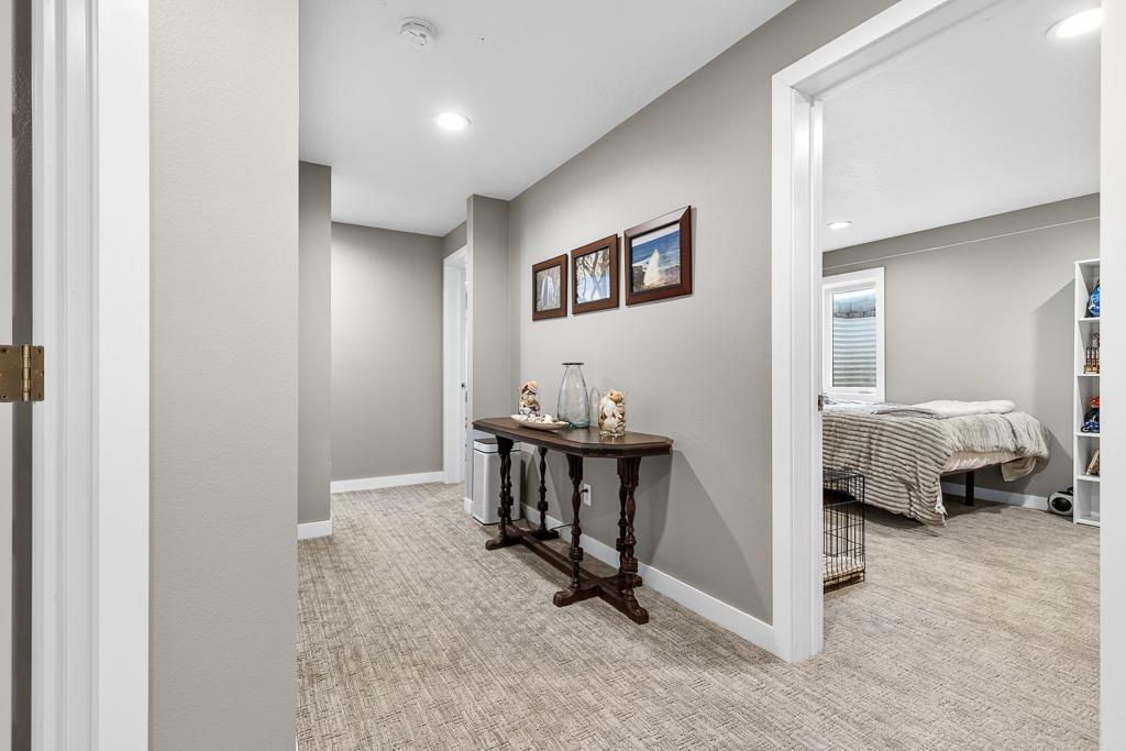 Hallway in lower level