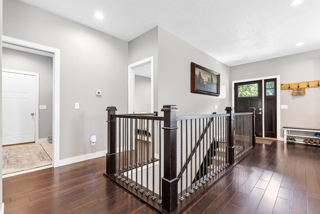 Stairway to the lower level