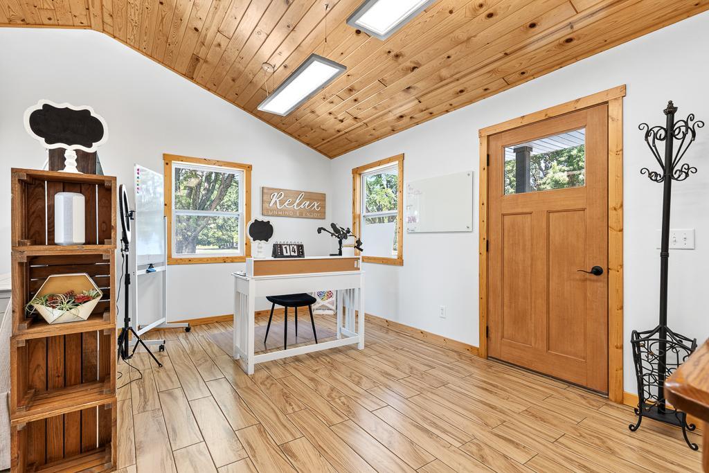 Step inside - you'll be so impressed by this finished building offering so much potential if you're looking to operate your own business on your farm