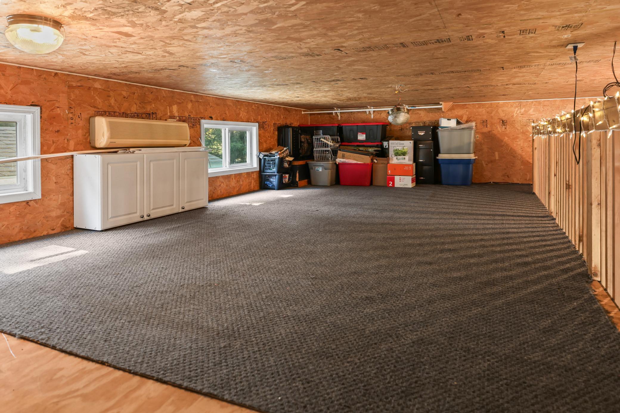 Loft storage area