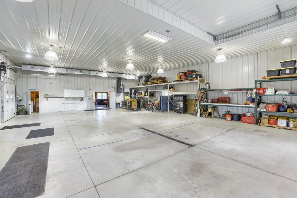 9815 Pioneer Trail - 4 Zone in floor heat inside your pole shed!