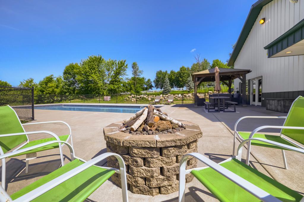 9815 Pioneer Trail - A Firepit for those night swims in your saltwater pool!