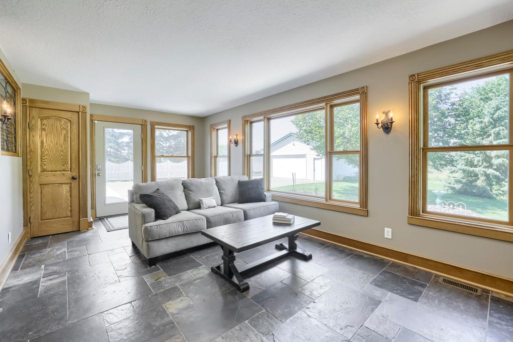 9815 Pioneer Trail - Your Family Room is on the Back of the room for all the privacy you want!